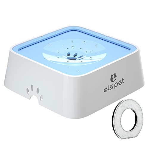 Slow Feed Pet Water Bowl